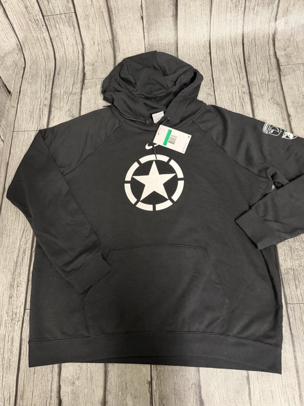 NWT Women’s Nike Army Black Knights Rivalry Collection Tri Blend Hoodie Black XL